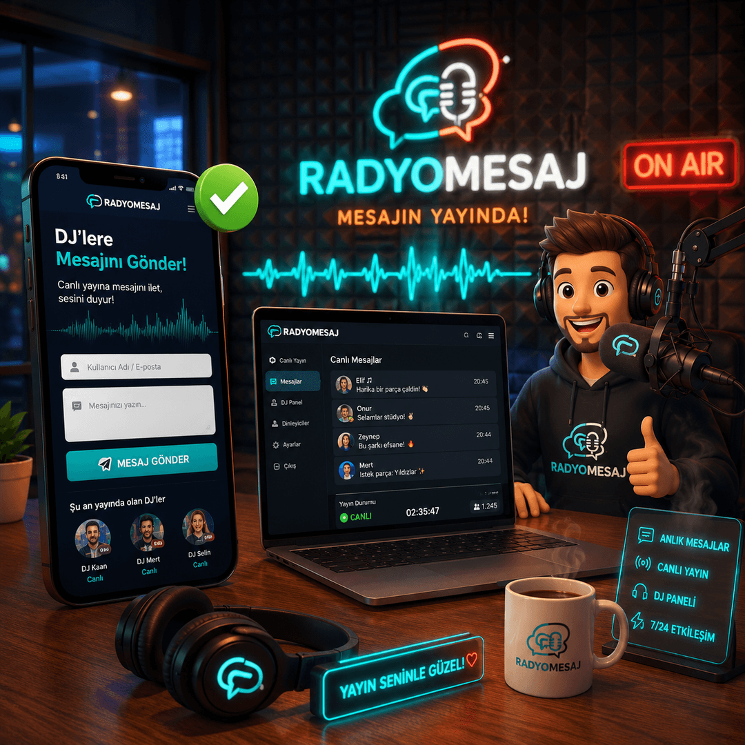 Radyomesaj.com internet sitemiz yenilendi.